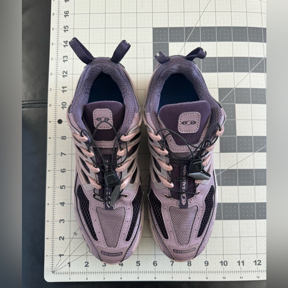 Like new Salomon acs pro running/purple/womens 7.5 - Picture 5 of 9